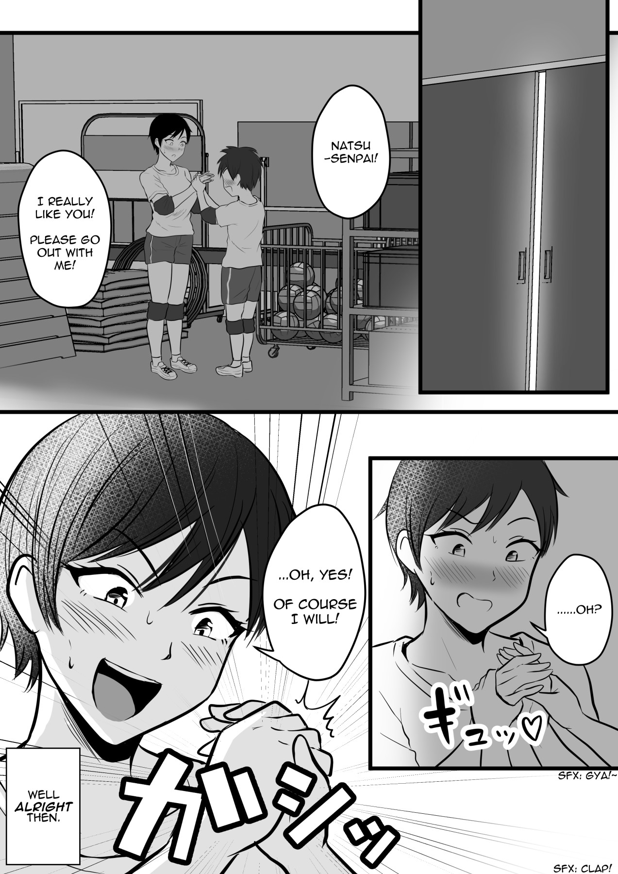 Hentai Manga Comic-This Tomboy Sister Squeezes Me In for a Practice Session [English] []-Read-2